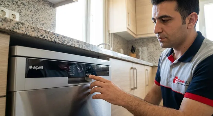 Arçelik Bulaşık Makinesi Resetleme: Teknik Çözüm ve Program İptali