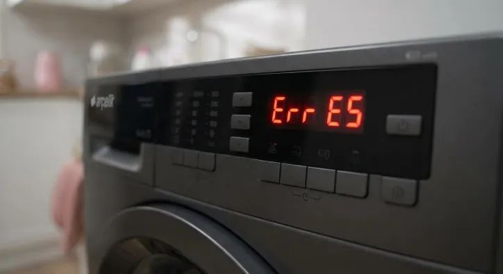 Arçelik Çamaşır Makinesi E5 Hatası Ne Anlama Gelir?