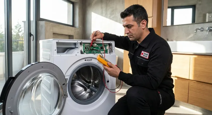 Arçelik Çamaşır Makinesi Servisi: Kart Tamiri ve Değişimi