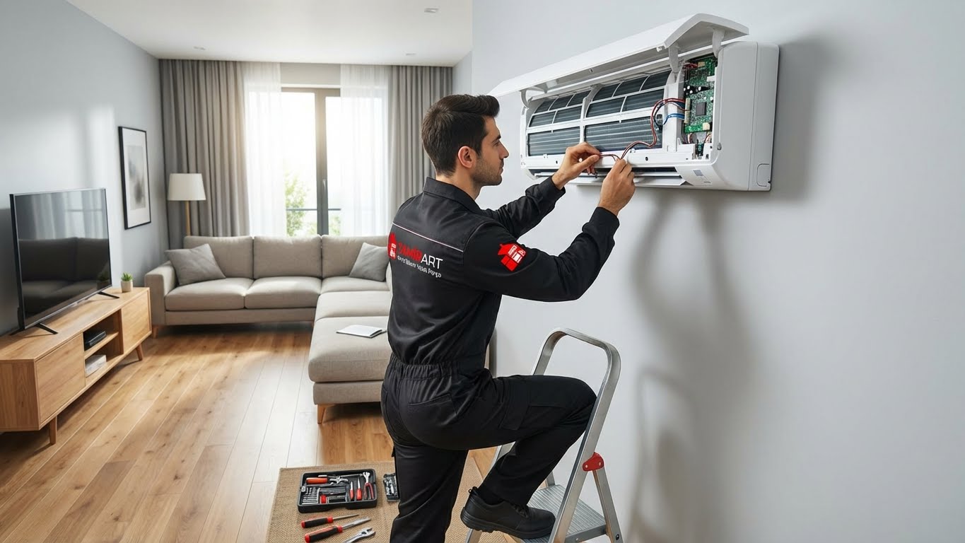 Arçelik klima sensör değişimi ve hata kodu çözümü.