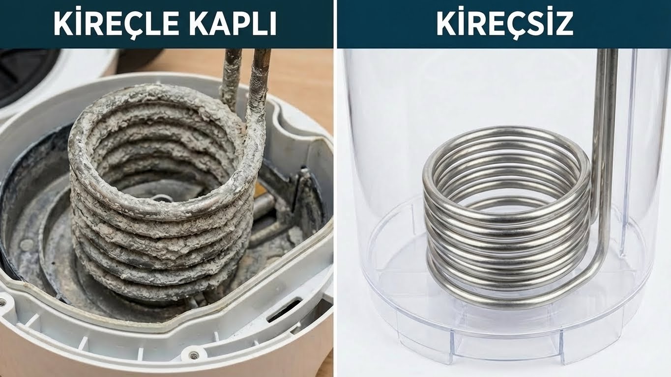 Arçelik beyaz eşya servisi rezistans değişimi ve kireç önleme.