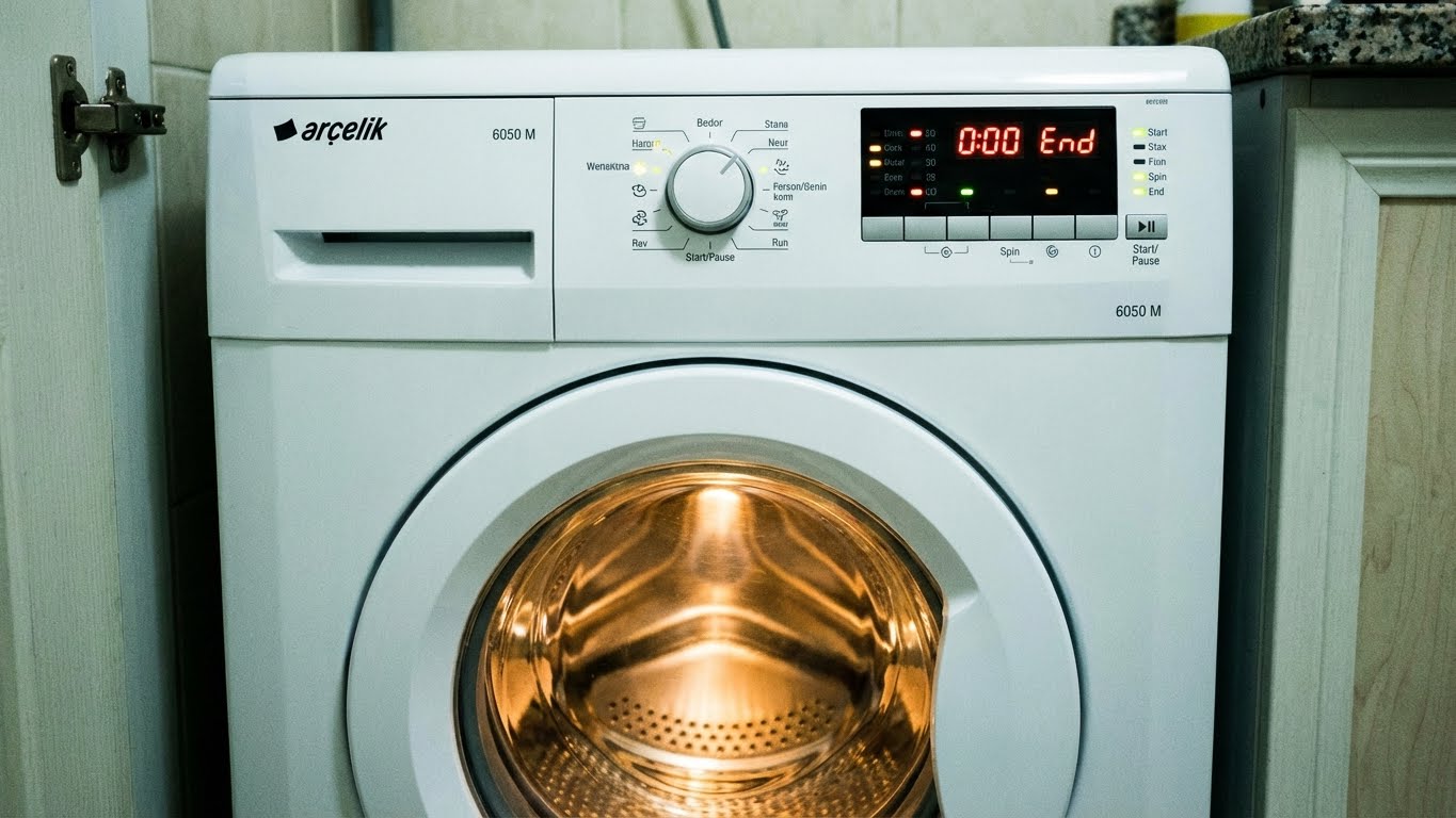 Arçelik çamaşır makinesi yıkamaya geçmiyor sorunu arıza tespiti.