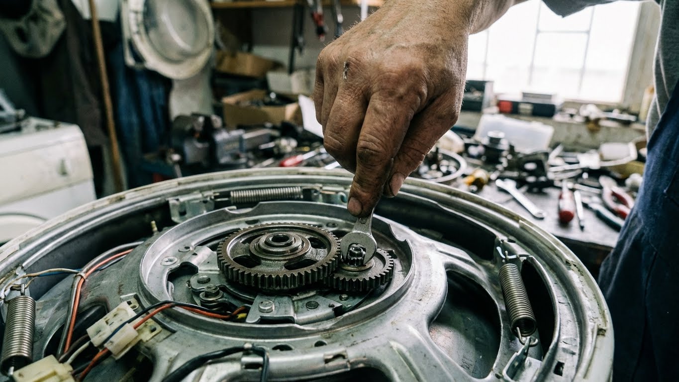 Haznedar Arçelik servisi çamaşır makinesi performans optimizasyonu ve parça değişimi.