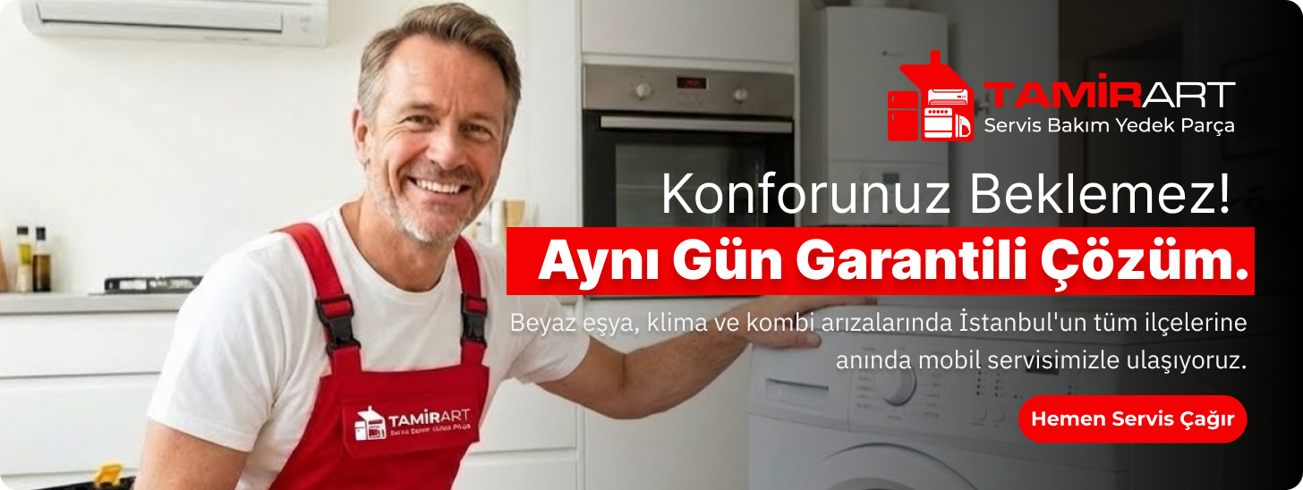TamirArt uzman teknisyeni Bağcılar Arçelik servis hizmeti kapsamında beyaz eşya tamiri ve teknik destek sunarken.