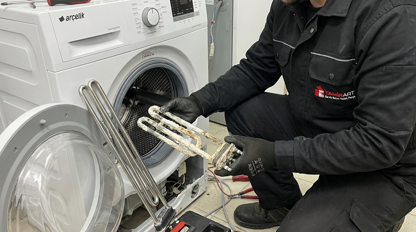 Yeşilyurt bölgesinde Arçelik beyaz eşya servisi parça değişimi.