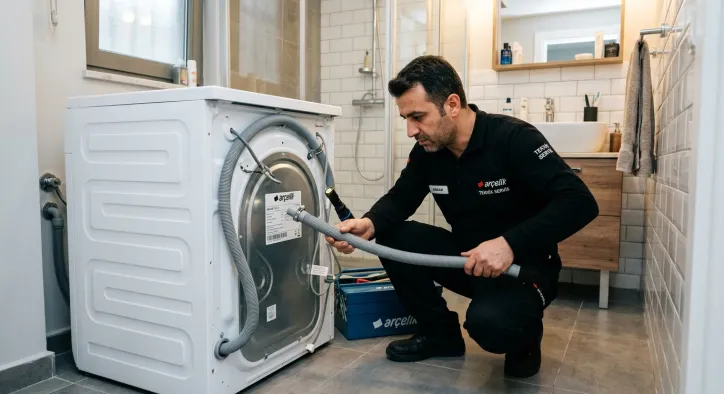 Arçelik Çamaşır Makinesi E18 Hatası: Tahliye Sorunu ve Çözüm Rehberi